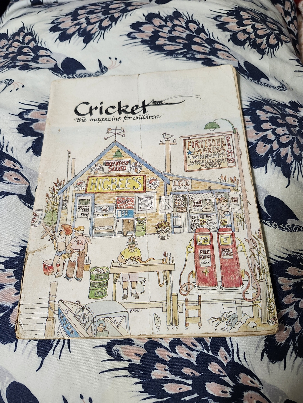 Vintage 1980 Cricket Children's Magazine